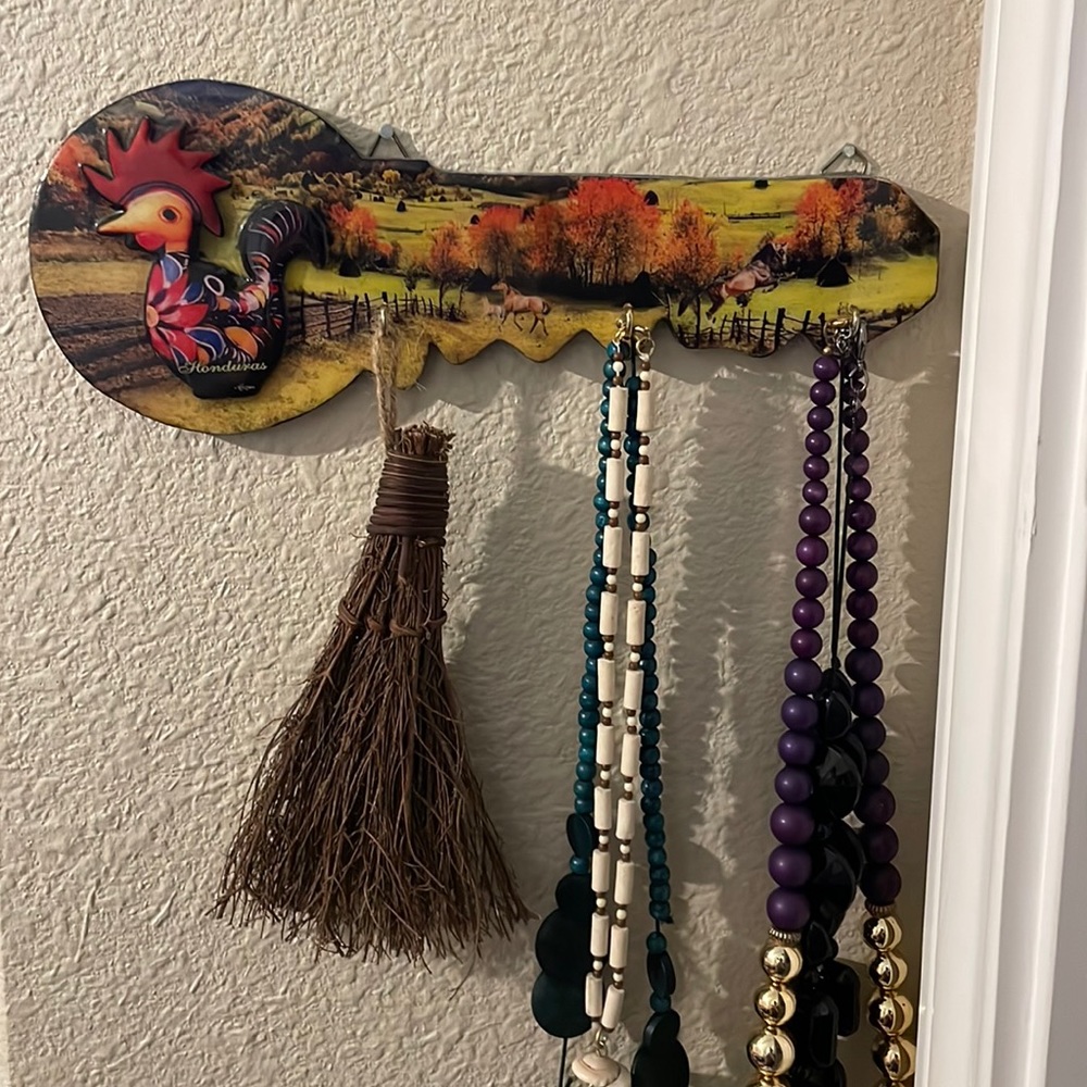 Key Shaped Key Hook Decor